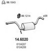 FORD 6088991 Middle Silencer